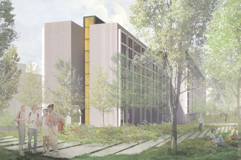 SFU 本拿比新建 445 床位学生宿舍正式开工