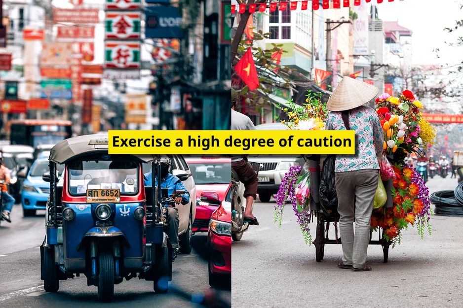 加拿大对热门亚洲旅游地发布旅行警告