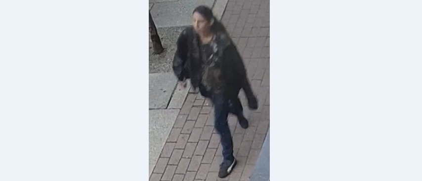 温哥华警察局发布了在耶鲁镇发生的一系列持刀伤人事件嫌疑人的图片。(温哥华警局提供图片)